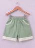 Light Green Cuban Collar Short Set