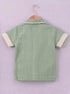 Light Green Cuban Collar Short Set