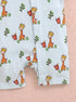 Giraffe Friends Button Down Romper