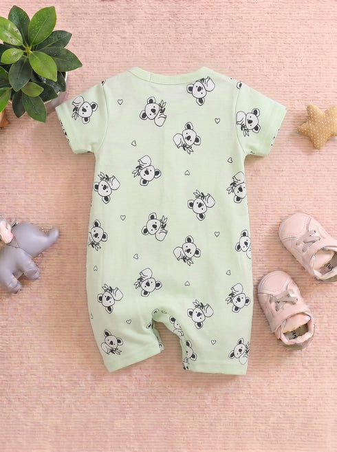 Koala Bear Button Down Romper
