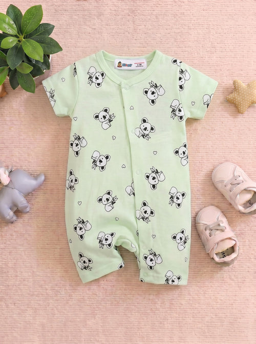 Koala Bear Button Down Romper