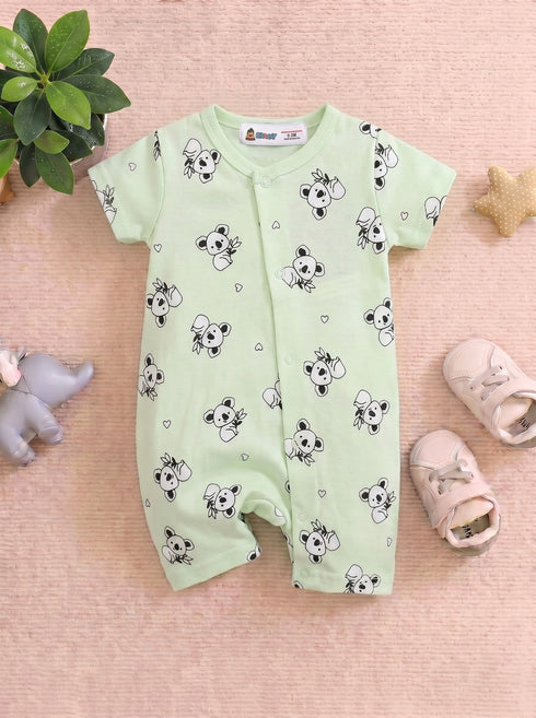 Koala Bear Button Down Romper