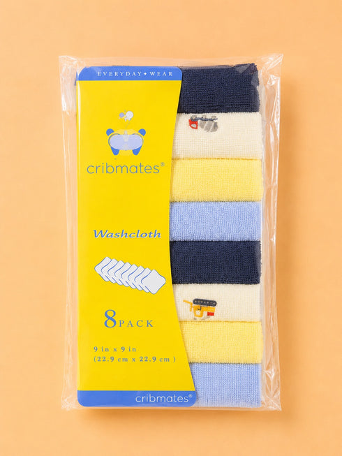 8-Pcs Baby Face Towel Gift Set