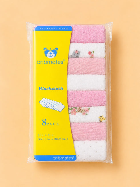 8-Pcs Baby Face Towel Gift Set