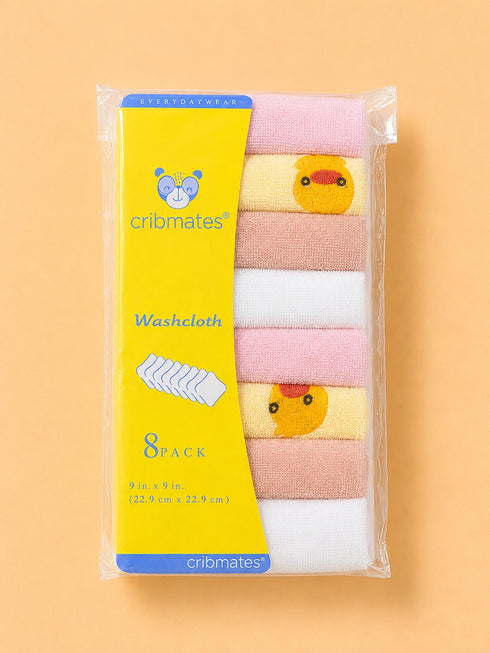 8-Pcs Baby Face Towel Gift Set