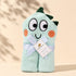 Happy Dino Baby Hooded Bath Towel (76x76)
