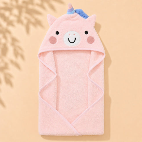 Cute Lama Baby Hooded Bath Towel (76x76)
