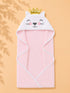 Cat Princess Baby Hooded Bath Towel (76x76)
