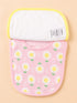 4-Pcs Sunflower Baby Bibs & Plush Toy Gift Set