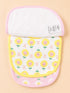 4-Pcs Sunflower Baby Bibs & Plush Toy Gift Set