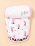 4-Pcs Cow Baby Bibs & Plush Toy Gift Set