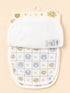 4-Pcs Bear Baby Bibs & Plush Toy Gift Set