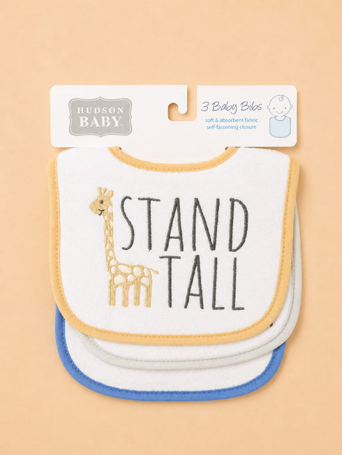 3-Pcs Baby Bibs Gift Set