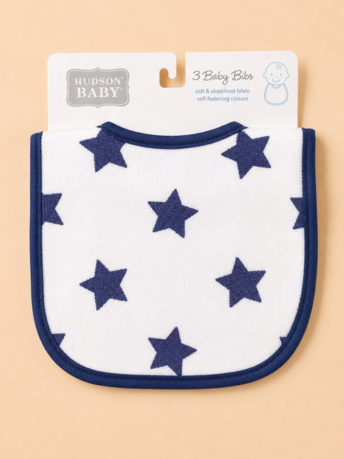 3-Pcs Baby Bibs Gift Set