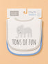 3-Pcs Baby Bibs Gift Set
