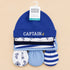 8-Pcs Baby Mittens & Caps Gift Set