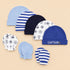 8-Pcs Baby Mittens & Caps Gift Set