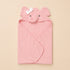 Elephant Baby Hooded Bath Towel Set With 3 Wash Cloths
