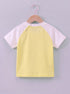 Mickey Mouse Printed Raglan Interlock Short Set