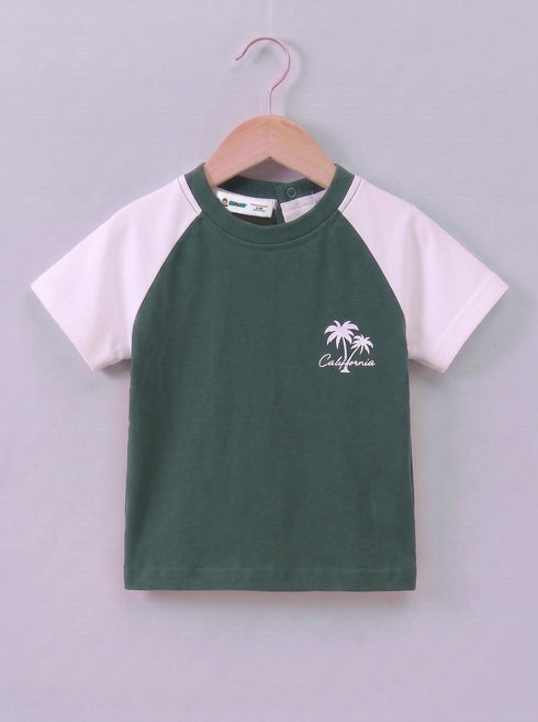 California Beach Raglan Interlock Short Set