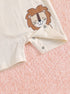Little Lion Striped Dungaree Romper