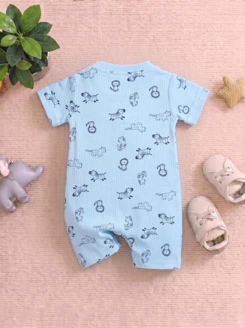 Jungle Safari Henley Romper