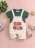 Scooter Ride Dungaree Romper