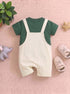 Scooter Ride Dungaree Romper