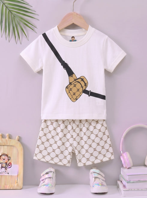 Sling Bag Interlock Short Set