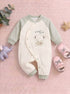 Elephant Textured Romper (Grey)