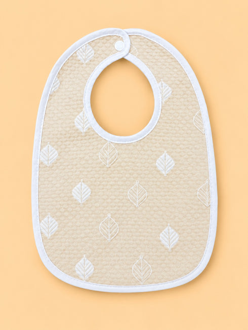 Leaf Printed Baby Feeding Bib