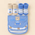 5-Pcs Baby Bibs & Booties Gift Set