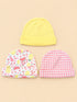 3-Pcs Baby Hats Gift Set
