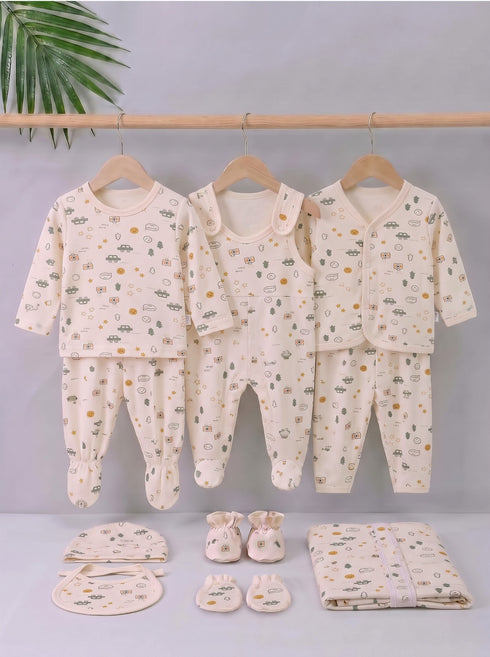 11-Pcs Newborn Baby Starter Gift Set