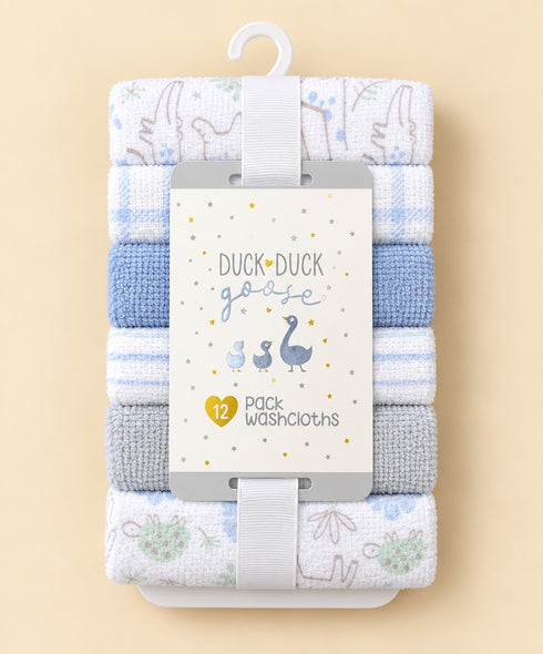 12-Pcs Baby Face Towel Gift Set