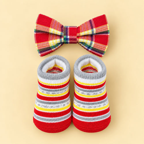 2-Pcs Baby Headband & Sock Gift Set