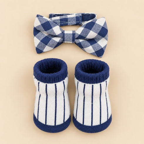 2-Pcs Baby Headband & Sock Gift Set