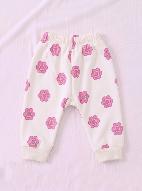 Pretty Bloom Fleece Hooded Set