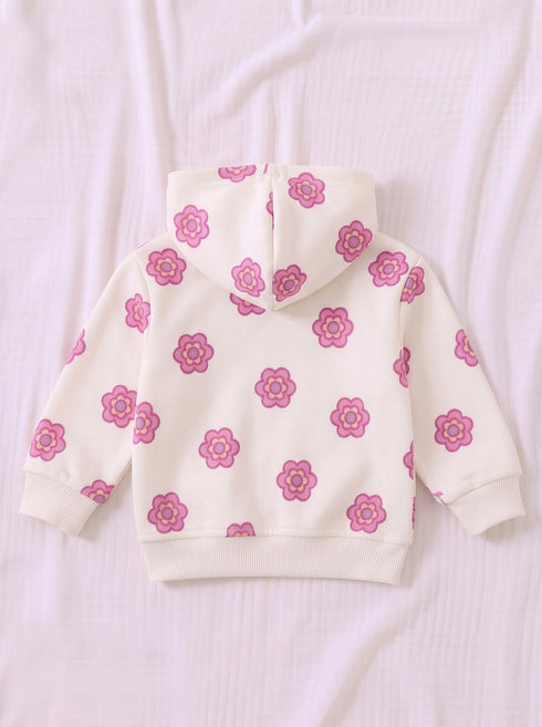 Pretty Bloom Fleece Hooded Set