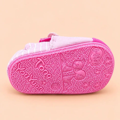 Playful Animal Baby Sneakers (Pink)