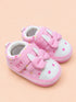 Pink Bow Baby Pre-Walker Shoes