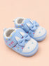 Blue Bow Baby Pre-Walker Shoes