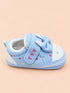 Blue Bow Baby Pre-Walker Shoes