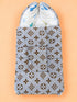 Elegant Monogram Pattern Sleeping Carry Nest (Grey)