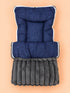 Cozy Fur Baby Sleeping Carry Nest (Charcoal)