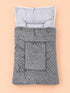 Cozy Baby Plush Textured Sleeping Carry Nest (Grey)
