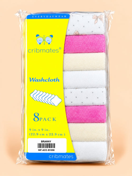 8-Pcs Baby Face Towel Gift Set