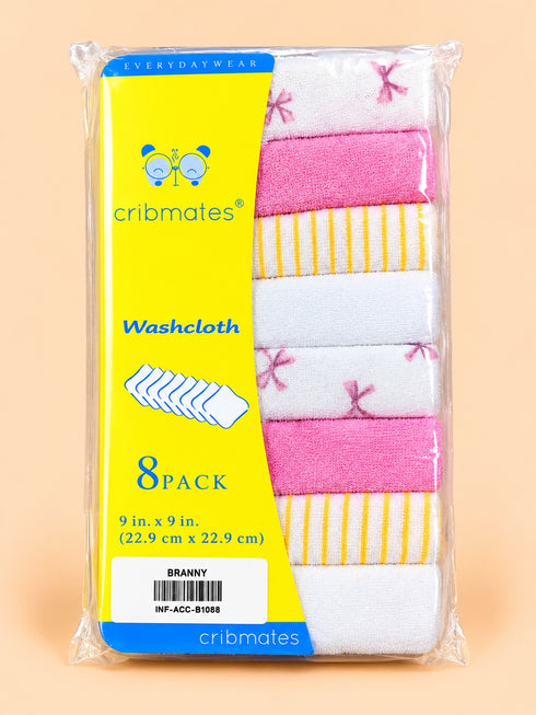 8-Pcs Baby Face Towel Gift Set