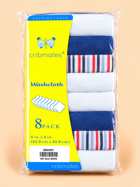 8-Pcs Baby Face Towel Gift Set