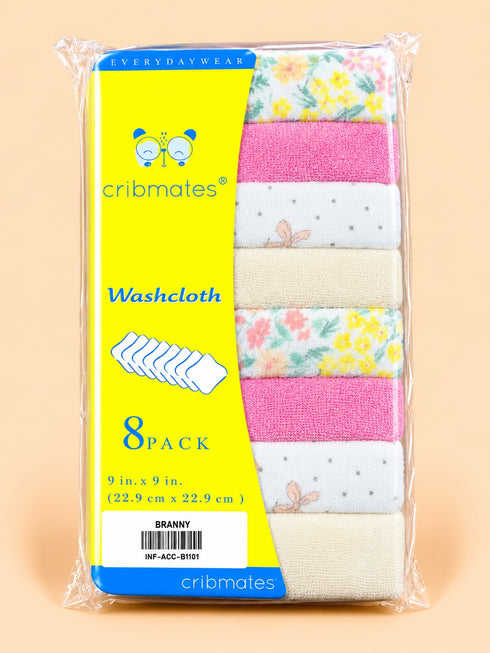 8-Pcs Baby Face Towel Gift Set